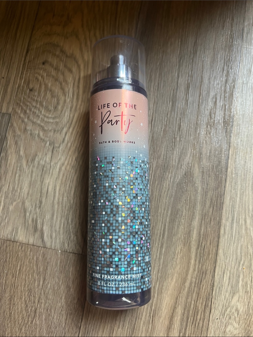 Bath & Body Works Life of the Party Mist - Pink and Silver Holographic